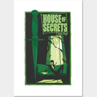 House of Secrets, Design 4, Mugs, Magnets and More Posters and Art